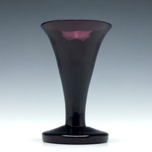 Edwardian Amethyst Replica Firing Glass c1910