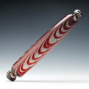 19th Century Nailsea Glass Rolling Pin