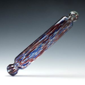 19th Century Nailsea Glass Rolling Pin