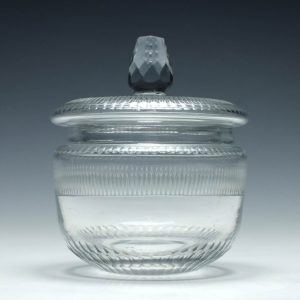 19th Century Lidded Preserve Jar c1820
