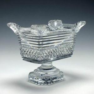 William IV Cut Glass Footed Bowl c1835