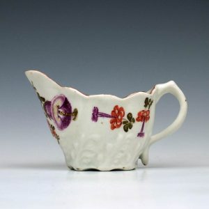 Lowestoft Tulip Painter Low Chelsea Ewer c1785