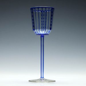 Rare Otto Prutscher Meyrs Neffe Wine Glass c1910
