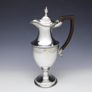 George III Sterling Silver Claret Jug London 1781