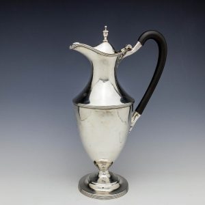 George III Sterling Silver Claret Jug London 1789