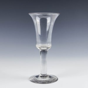 Georgian Plain Stem Wine Glass
