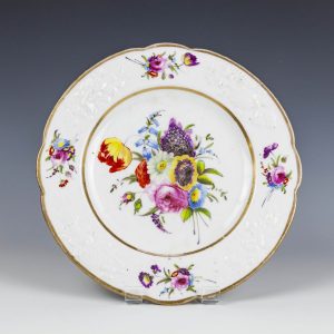 A Swansea Porcelain Plate c1820