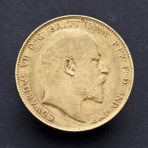 Edward VII 1908 Gold Sovereign