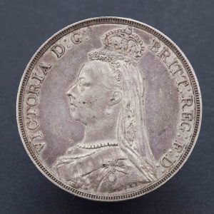 Victoria Jubilee Head 1890 Silver Crown