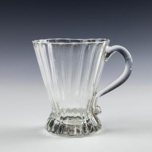 Victorian Glass Chocolate Cup c1860