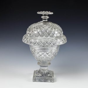 A Covered Pedestal Dessert or "Candy Jar"