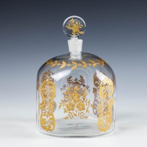 An Engraved and Gilded Perfume Bottle - c1890