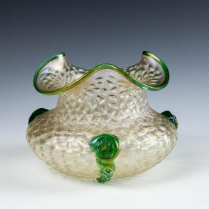 Kralik Martele Glass Bowl  c1930