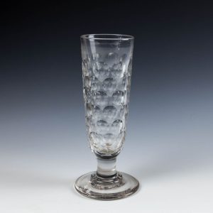 Victorian Lens Cut Sunderland Ale Glass c1850