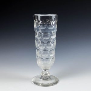 Giant Lens Cut Sunderland Ale Glass c1865