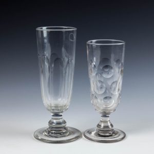 Two Victorian Ale Glasses c1860