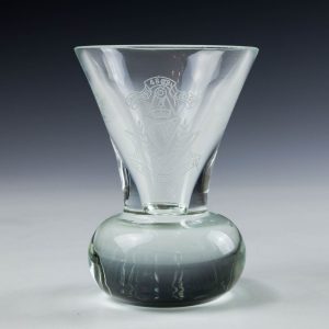 Engraved Firing Glass Connaught Lodge Anniversary