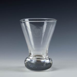 A Masonic  Firing Glass Old Cheltonian Lodge London