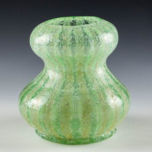 Dugan " Venetian Pompeian " American Art Glass Vase c1910-20