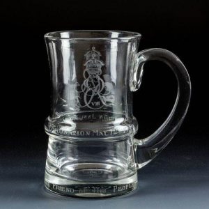 Edward VIII Accession Half Pint Tankard 1937