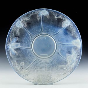 Barolac Opalescent Glass Charger c1935