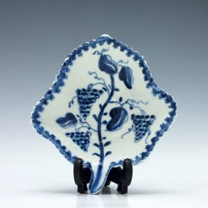 Lowestoft Blue & White Pickle Dish c1765