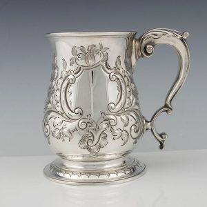 Sterling SIlver Quart Tankard London 1754