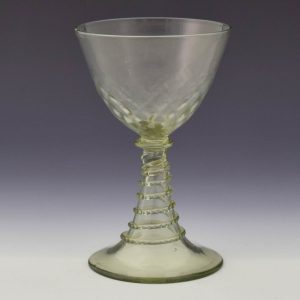 Facon de Venise Wine Glass c1900