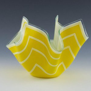 Chance Brothers Hankie Vase c1960