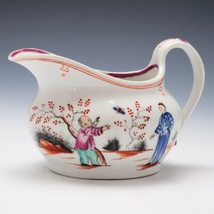 Newhall Boy and the Butterfly Creamer c1800