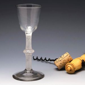 Multi Series Opaque Twist Wine Glass c1760
