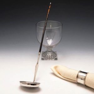 18th Century Silver Toddy Ladle with Rare Tortoiseshell Handle