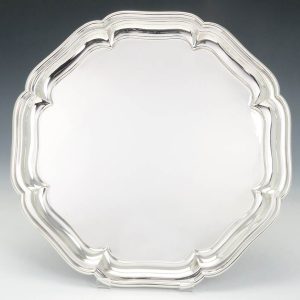 Sterling Silver Tray Birmingham 1922