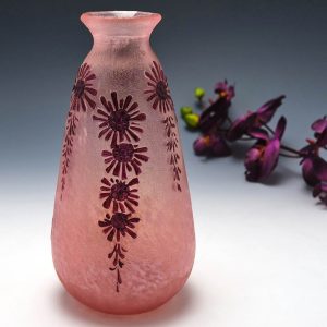 Signed Legras Art Deco Vase c1925