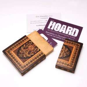 Tunbridge Ware Business Card case c1870 Was £225
