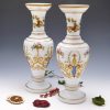 Pair of Baccarat Vases