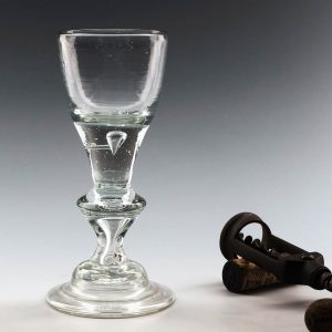 Saxonian Or Thuringian Wine Glass c1770