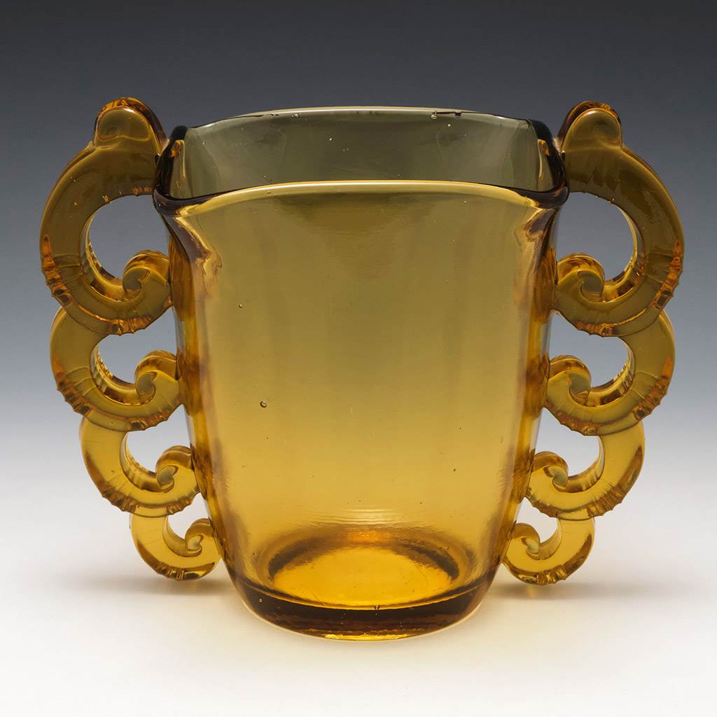 Pierre D'Avesn for Daum Art Deco Vase c1930