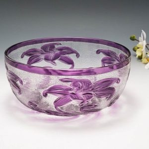 Signed Webb Cameo Bowl c1930