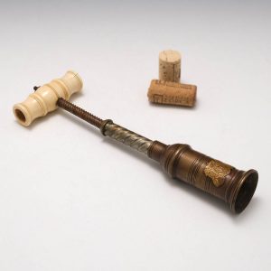 Thomason Patent Corkscrew With Patent Badge c1820