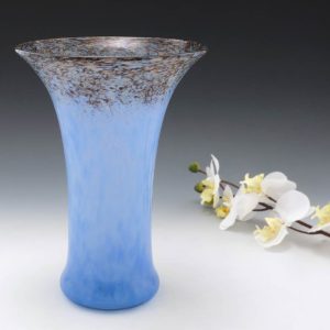 A Monart RB Shape Vase with Aventurine c1935