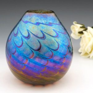 Siddy Langley Iridescent Glass Vase 2008