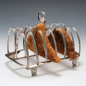 Sterling Silver Toast Rack London 1817