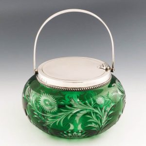 Hukin Heath And Stevens Williams Biscuit Barrel Birmingham 1898