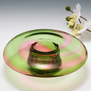 Stevens and Williams Rainbow Posey Bowl c1930