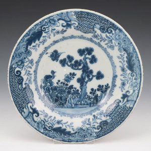 Irish Delft Plate c1760
