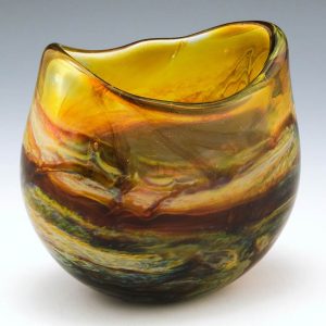 An Exmoor Oval Vase By Siddy Langley 2020