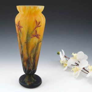 Paul Daum Glass Vase c1925