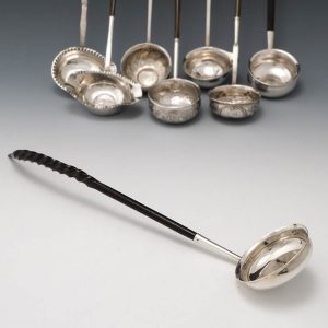 Edinburgh Silver Toddy Ladle c1825