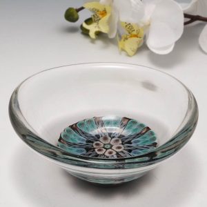 A Strathearn Radial Millefiori Bowl c1975